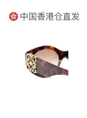 香港直邮LOEWE 罗意威 女士 棕色太阳眼镜 LW40188I50