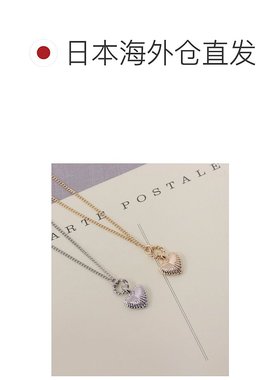 日本直邮FREDY & GLOSTER 女士 刻纹迷你爱心项链 精致链条设计 5