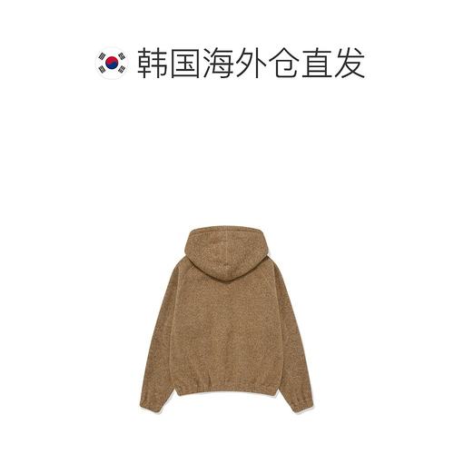 韩国直邮COVERNAT WOMAN 女士连帽衫CO2403HD71CE (W) OVER-FIT TE - 图1