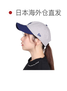 日本直邮NEW ERA 男女通用鸭舌帽920水洗鸭布洛杉矶道奇队灰色566