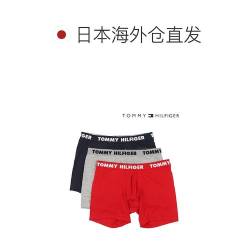 日本直邮TOMMY HILFIGER 拳击短裤3件套装 [TO3203EM011524] 男士 - 图1