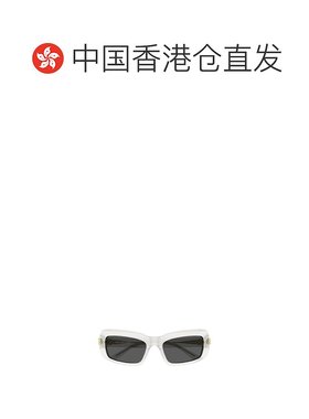 香港直邮BALENCIAGA 女士眼镜 BB0432S003 CO 白色 全框太阳镜