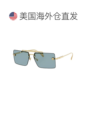 自营Versace  VE 2245 100280 60mm Womens Rectangle Sunglasses