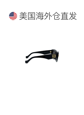 美国直邮LOEWE 罗意威 女士 Anagram 方形框醋纤太阳眼镜