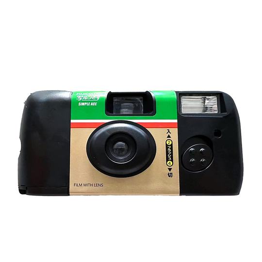 Hong Kong direct mail Fujifilm SIMPLE ACE disposable film camera retro 27 Japanese version