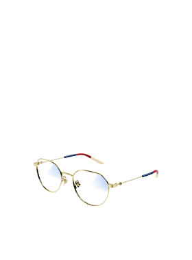 1h可退 GUCCI 女士眼镜 GG0684S001 AW2025 白色 圆框太阳镜