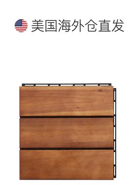 自营 safavieh马尼拉木地板砖 - 天然 美国奥莱直发