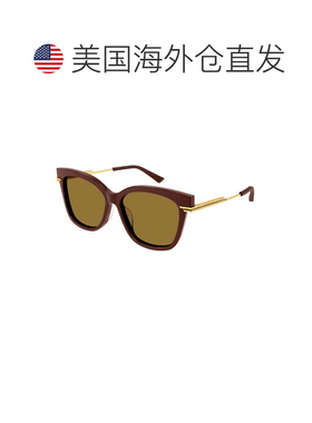 自营bottega venetaBV1296SA 004波尔多/金色/棕色-波尔多/金色