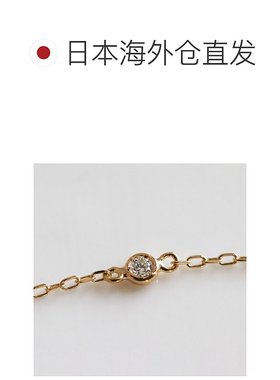 1h可退 日本直邮cui-cui 女装 K10YG 五石钻石手链 简约日常佩戴