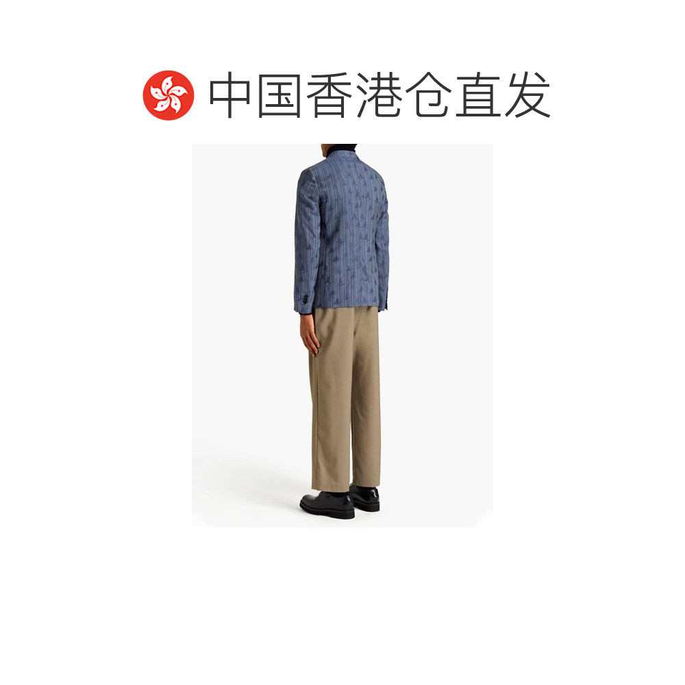 香港直邮Marni 玛尼 男士 西装外套 blue蓝色 舒适时尚,淘宝优惠券,粉丝福利购,淘宝优惠卷
