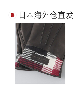日本直邮BLACK LABEL CRESTBRIDGE 男士 格纹羊皮【付后1h可退】