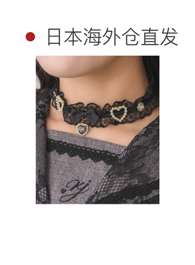 日本直邮ROJITA 女装 蕾丝心形装饰复古颈链 3537324