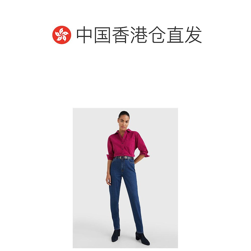 香港直邮潮奢 Tommy Hilfiger 女士GRAMERCY HW A ISLA 锥形牛仔 - 图1