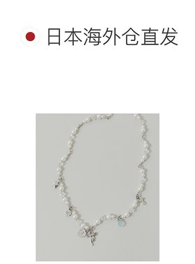1h可退 日本直邮SMELLY 女士 立体 charm 珍珠项链 Y2K风格 SMA62
