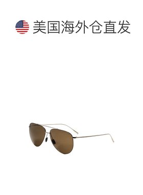 自营 porsche design保时捷设计男式62毫米棕色太阳镜P8939-62B-