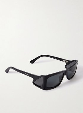 潮奢 Prada 普拉达 女士 太阳镜 0PRB03S black黑色 舒适时尚