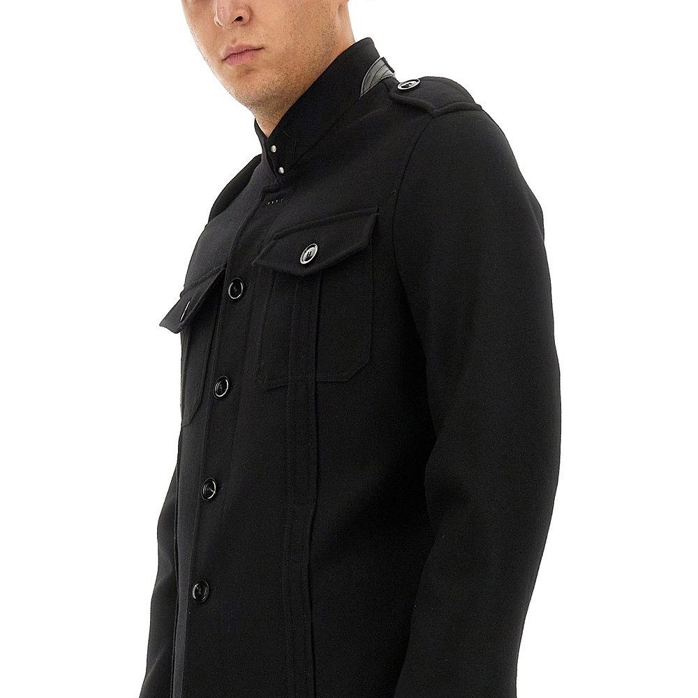 1h可退 潮奢 Tom Ford 汤姆 福特 男士 衬衫式夹克 OJS009FMW047F - 图2