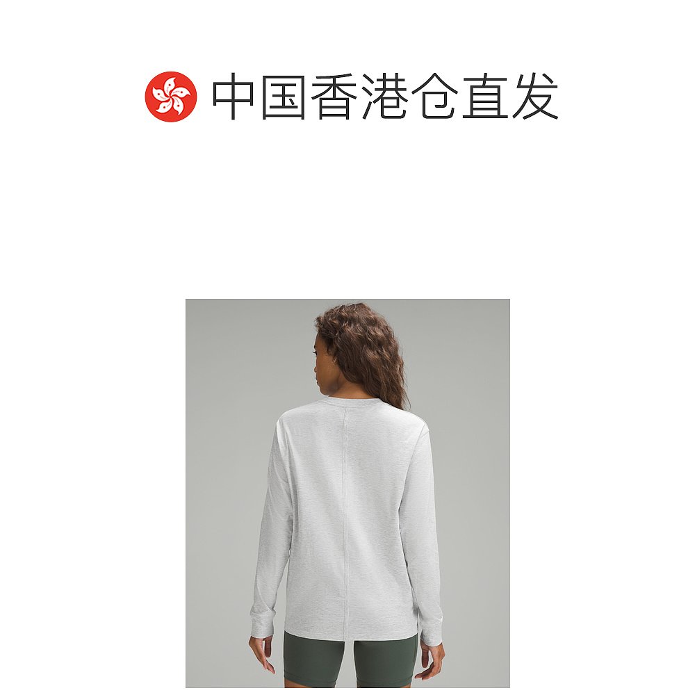 香港直邮潮奢 Lululemon 女士 All Yours | 长袖衬衫 LW3GOAS - 图1