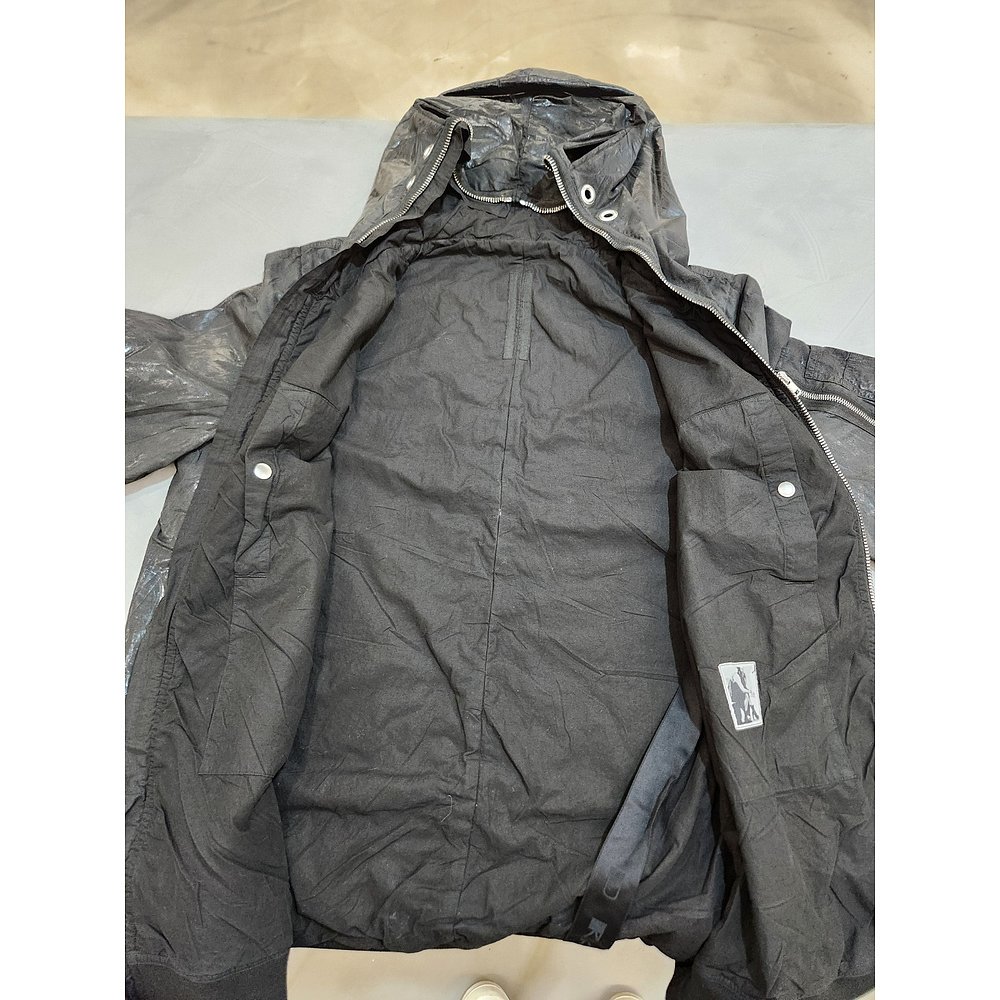 1h可退 RICK OWENS DRKSHDW 男士夹克 DU01E3772PF09 SS2025外套 - 图2