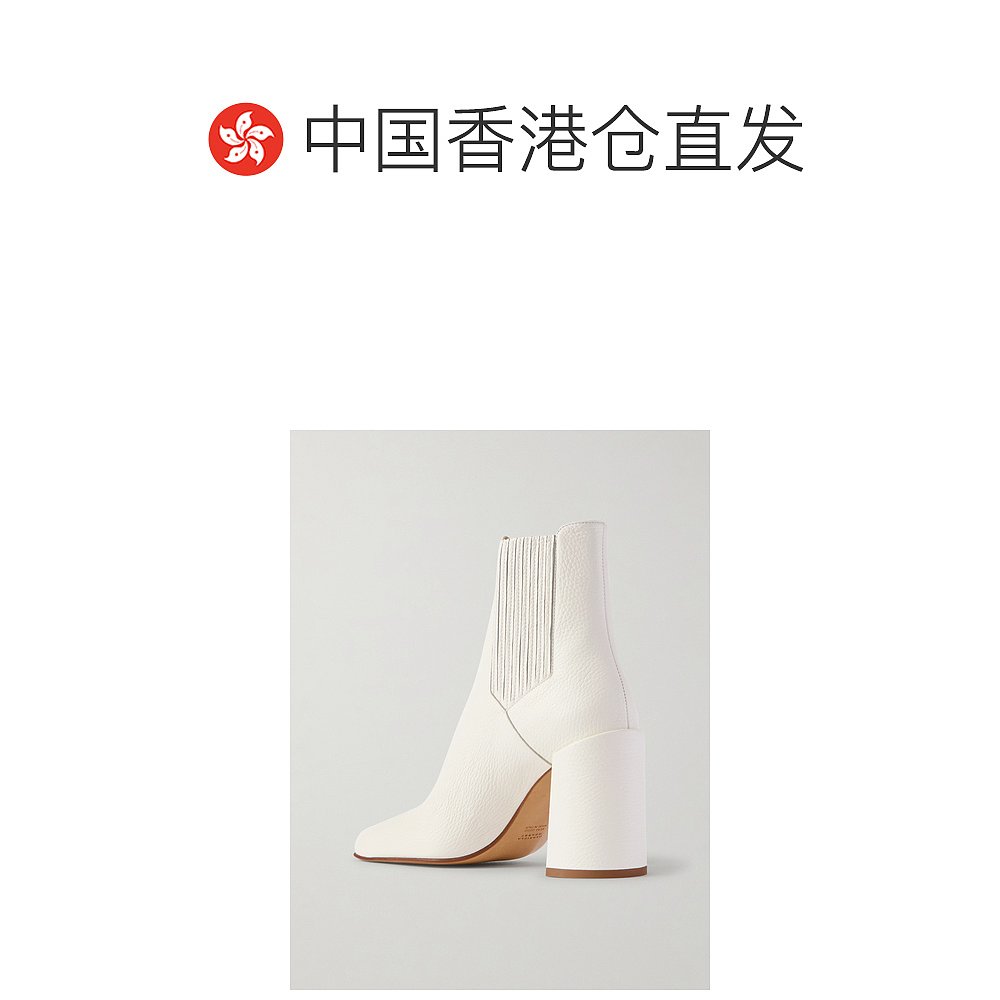 香港直邮Gabriela Hearst 女士 Luke 织纹皮革切尔西靴 3268588SD - 图1