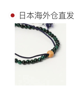 1h可退 日本直邮岩座 IWAKURA 男女同款京都丝绳绿虎眼石手链 2CH