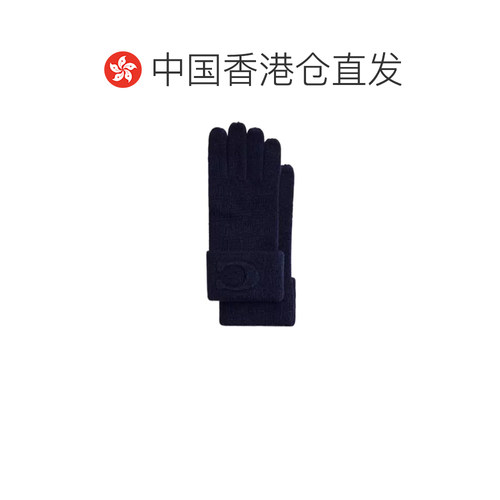 香港直邮COACH 女士手套 CCM98DEB AW2025 黑色 【付后1h可退】 - 图1