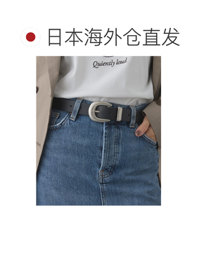 日本直邮MONO-MART 女士 西部风银色搭扣腰带 仿【付后1h可退】