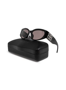 BALENCIAGA 男士太阳镜 773502T00411000 SS2025 黑色