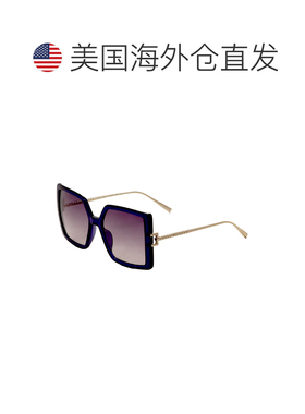 自营Chopard Women's 56 mm Blue Sunglasses - transparent blue