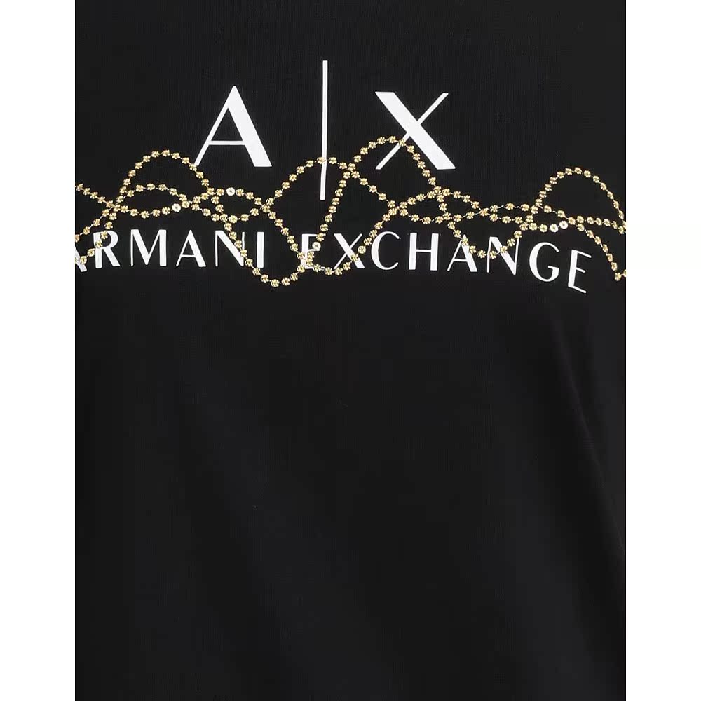 香港直邮潮奢 Armani Exchange 女士T恤 - 图2