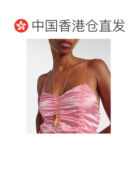 香港直邮KHAITE 女士 Keefe 18kt 镀金吊坠项链 metal金属色 舒适