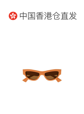 香港直邮Gucci 古驰 女士 几何框太阳镜 GG1834S orange橙色 舒适