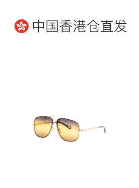香港直邮CHLOÉ 女士太阳镜 CH0348S004 AW2025 金色