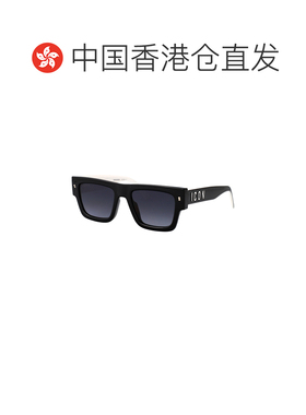 香港直邮DSQUARED2 女士太阳镜 ICON0021S807 AW2025 黑色 ICON 0