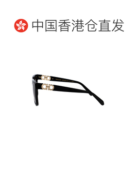 香港直邮Salvatore Ferragamo 菲拉格慕 女士 黑色醋纤太阳眼镜 S
