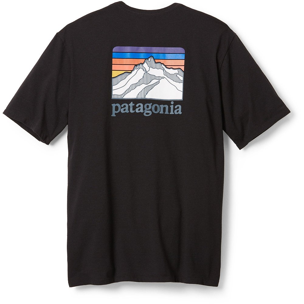 美国直邮Patagonia Line Logo Ridge Pocket Responsibili-Tee T - 图2