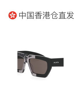 香港直邮ALAIA 女士太阳镜 AA0102S001 AW2026 黑色 RECTANGULAR