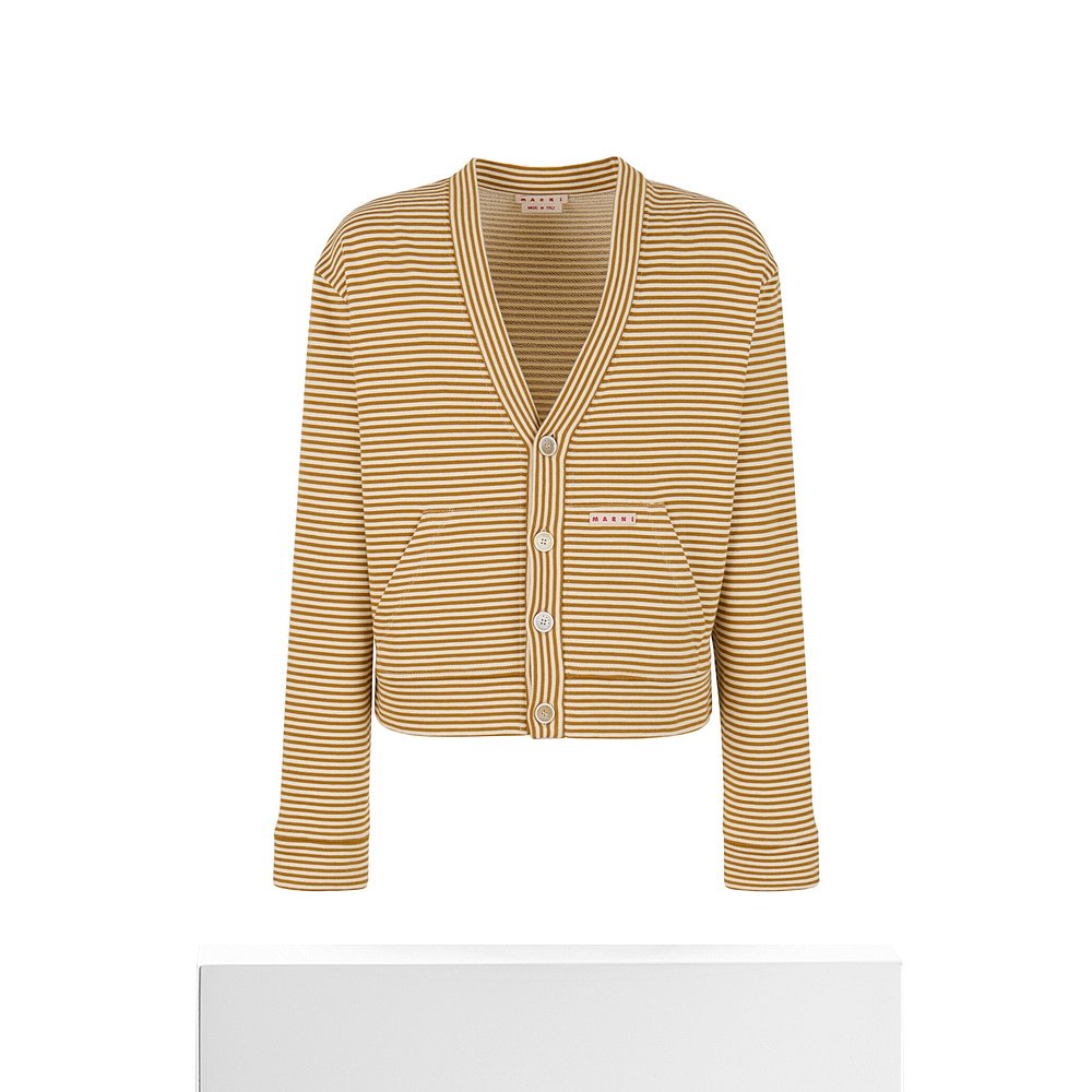 1h可退 MARNI 男士针织衫 FUMU0146X0UTC525STY80 AW2025 - 图3