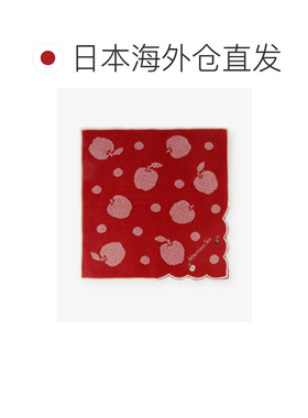 日本直邮Afternoon Tea 提花迷你毛巾 苹果 【付后1h可退】