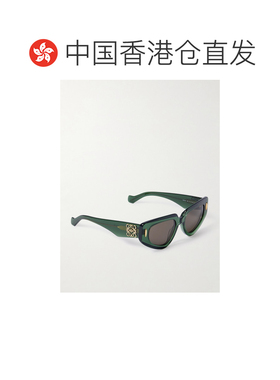 香港直邮LOEWE 罗意威 女士 Anagram 猫眼醋纤太阳眼镜 LW40160I9