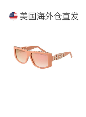 自营Guess Plastic Women's Sunglasses - pink 美国奥莱直发