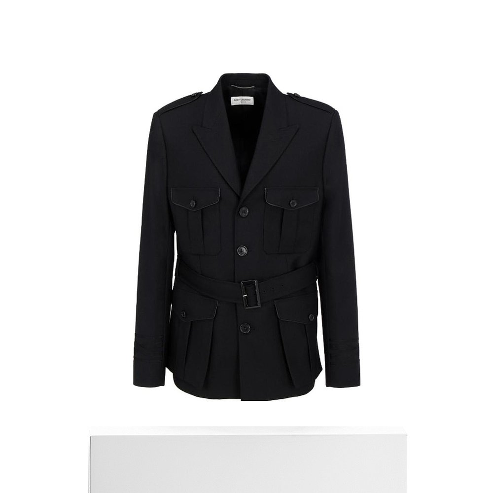 香港直邮SAINT LAURENT 男士夹克 624749Y1A131000 AW2020 - 图3