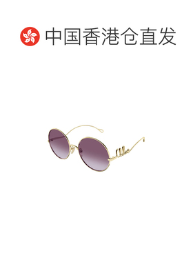 香港直邮CHLOÉ 女士眼镜 CH0372S002 SS2026 紫色 CH0372S