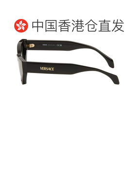 1h可退 香港直邮versace 范思哲 女士 黑色 Signature Cat-Eye 太