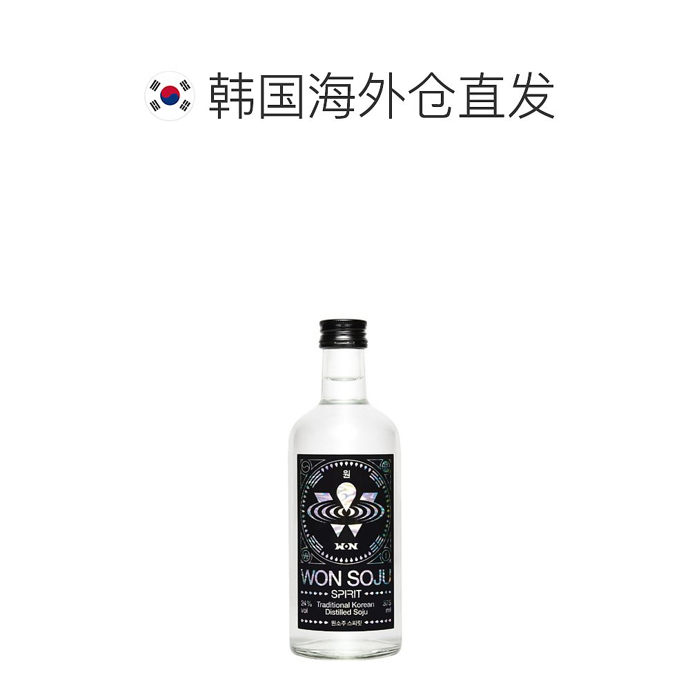 韩国直邮WON烧酒韩国网红酒韩式米酒利口酒纯粮食24度375ml - 图1