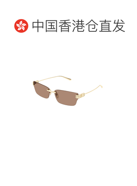 1h可退 香港直邮BALENCIAGA 女士眼镜 BB0487S004 SS2026 棕色