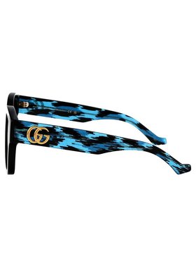 GUCCI 女士眼镜 GG1550SK003-1 SS2025 黑色 Gucci Sunglasses