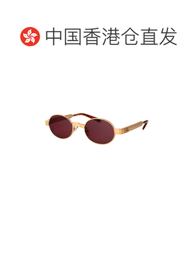 香港直邮MIU MIU 女士太阳镜 0MUB51S7OE30Y SS2026 金色 0MU B51