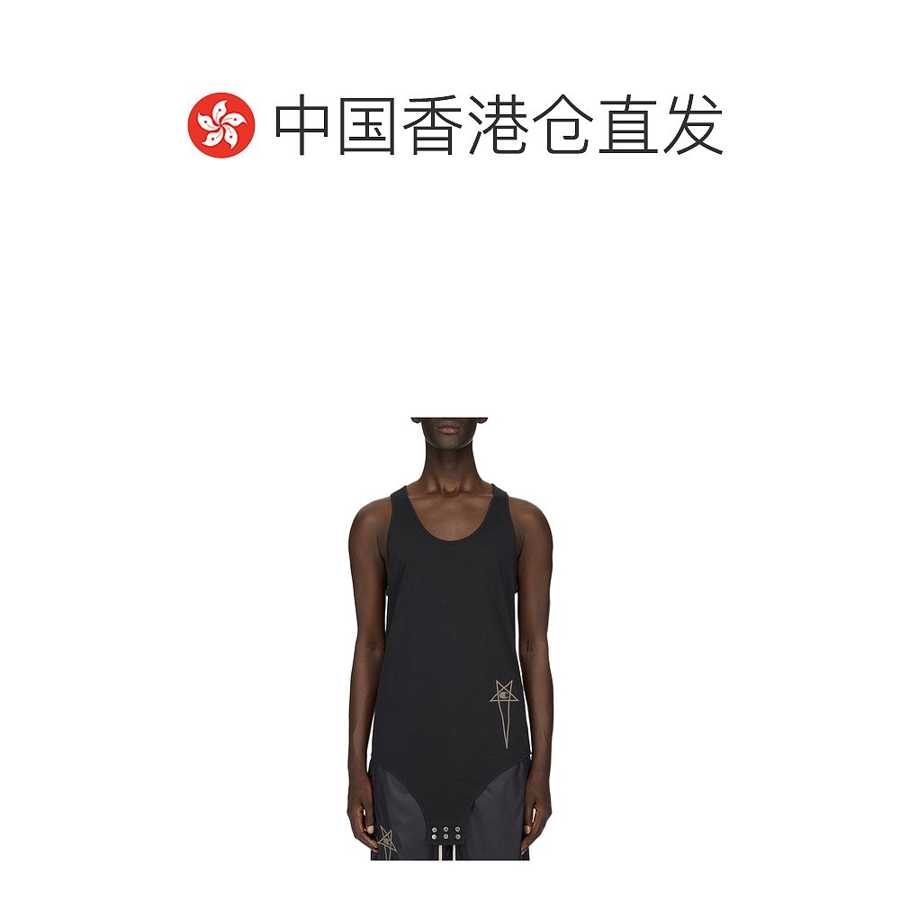 香港直邮潮奢 Rick Owens 瑞克 欧文斯 男士 无袖背心 CM01D9233C - 图1