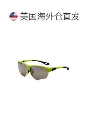 自营Under Armour Men's 68 mm Green Sunglasses - green fluore